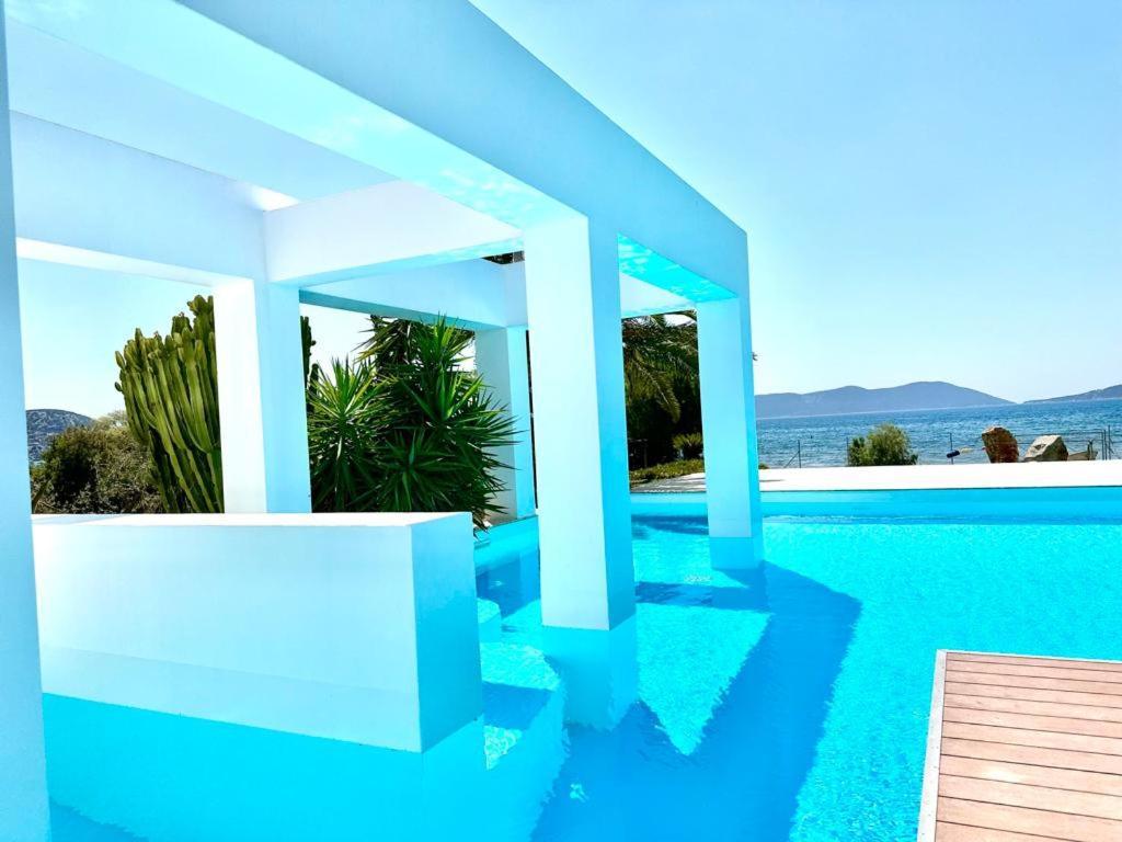 Leblanc Luxurious Beachfront Villa, Gcollectiongr Эрмиони Экстерьер фото