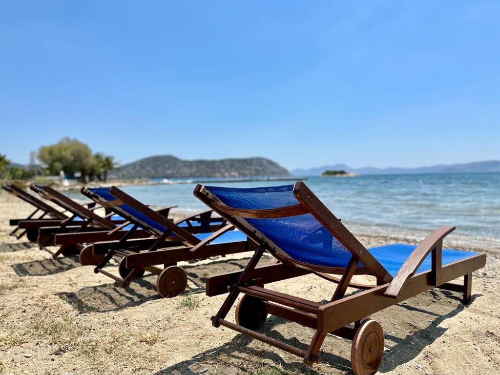 Leblanc Luxurious Beachfront Villa, Gcollectiongr Эрмиони Экстерьер фото